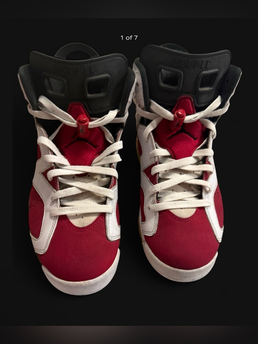 Nike Air Jordan Retro VI 6 Carmine Size 8.5